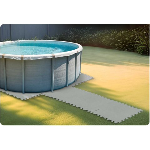Mata piankowa pod basen puzzle 50 x 50 cm 8 szt Mata piankowa pod basen puzzle 50 x 50 cm 8 szt