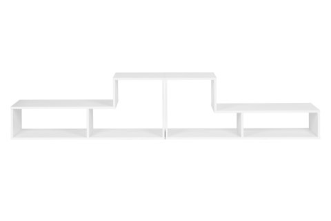 Nowoczesny regał modułowy geometryczny szafka na książki 4 półki ModernHome Nowoczesny regał modułowy geometryczny szafka na książki 4 półki ModernHome