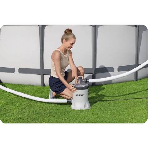 Pompa filtrująca do basenu 5678 l/h + kulki filtrujące Bestway 58870 Pompa filtrująca do basenu 5678 l/h + kulki filtrujące Bestway 58870