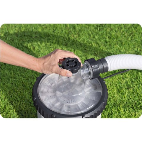 Pompa filtrująca do basenu 5678 l/h + kulki filtrujące Bestway 58870 Pompa filtrująca do basenu 5678 l/h + kulki filtrujące Bestway 58870