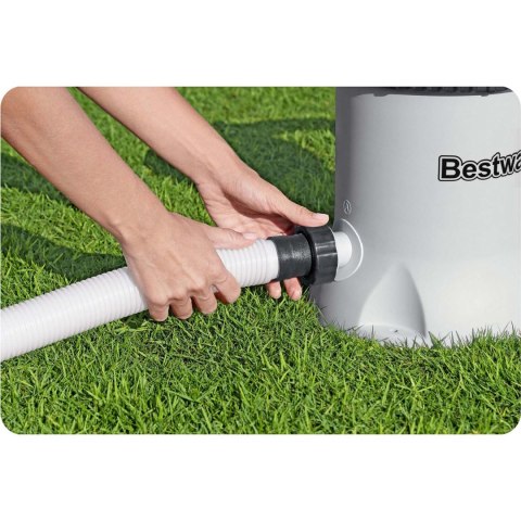 Pompa filtrująca do basenu 5678 l/h + kulki filtrujące Bestway 58870 Pompa filtrująca do basenu 5678 l/h + kulki filtrujące Bestway 58870