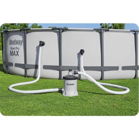 Pompa filtrująca do basenu 5678 l/h + kulki filtrujące Bestway 58870 Pompa filtrująca do basenu 5678 l/h + kulki filtrujące Bestway 58870