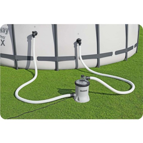 Pompa filtrująca do basenu 5678 l/h + kulki filtrujące Bestway 58870 Pompa filtrująca do basenu 5678 l/h + kulki filtrujące Bestway 58870