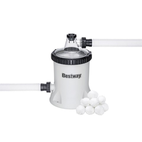 Pompa filtrująca do basenu 5678 l/h + kulki filtrujące Bestway 58870 Pompa filtrująca do basenu 5678 l/h + kulki filtrujące Bestway 58870