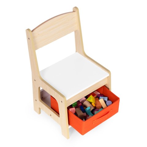 Zestaw mebli dla dzieci stolik + 2 krzesła tablica kredowa ECOTOYS Zestaw mebli dla dzieci stolik + 2 krzesła tablica kredowa ECOTOYS
