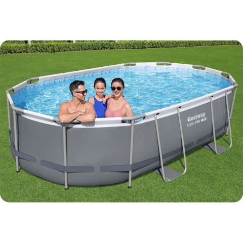 Basen ogrodowy stelażowy 488 x 305 x 107 cm 12w1 Bestway 56448 Basen ogrodowy stelażowy 488 x 305 x 107 cm 12w1 Bestway 56448