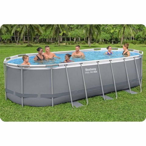 Basen ogrodowy stelażowy 549 x 274 x 122 cm 12w1 Bestway 56710 Basen ogrodowy stelażowy 549 x 274 x 122 cm 12w1 Bestway 56710