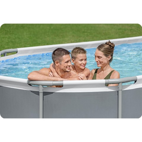 Basen ogrodowy stelażowy 549 x 274 x 122 cm 12w1 Bestway 56710 Basen ogrodowy stelażowy 549 x 274 x 122 cm 12w1 Bestway 56710