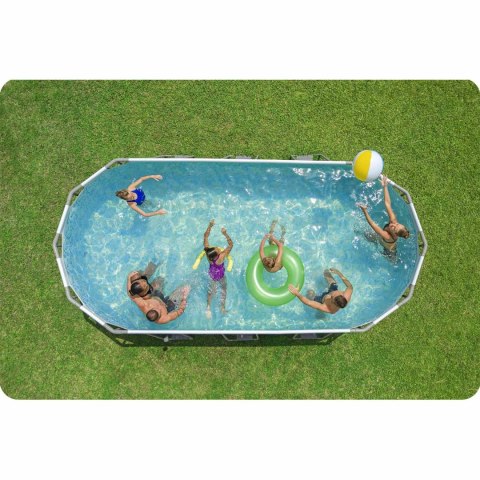 Basen ogrodowy stelażowy 549 x 274 x 122 cm 12w1 Bestway 56710 Basen ogrodowy stelażowy 549 x 274 x 122 cm 12w1 Bestway 56710