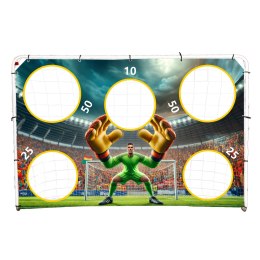 Bramka piłkarska treningowa + mata celnościowa 180x122 cm MultiGarden