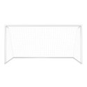 Bramka piłkarska treningowa z siatką 180x120 cm czarno-biała MultiGarden