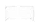 Bramka piłkarska treningowa z siatką 180x120 cm czarno-biała MultiGarden