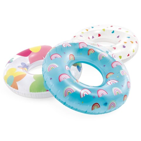 Koło do pływania serca 81 cm INTEX 59259 Koło do pływania serca 81 cm INTEX 59259