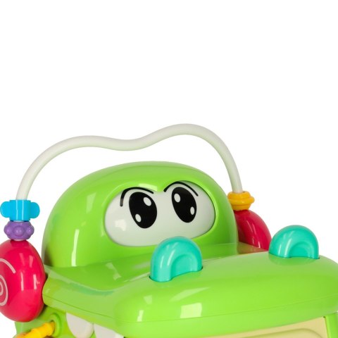 Kostka edukacyjna sorter z pianinkiem krokodyl 4w1 Kostka edukacyjna sorter z pianinkiem krokodyl 4w1