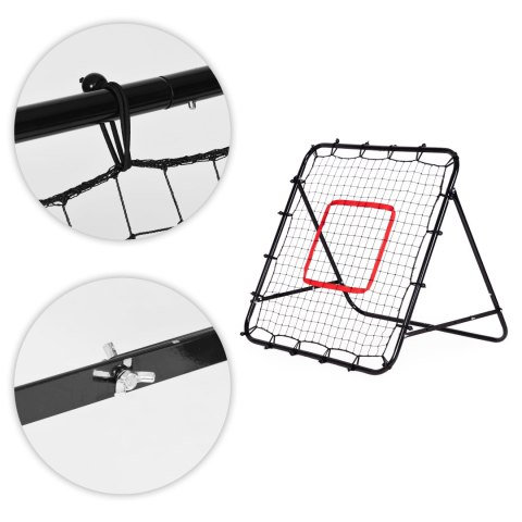 Rebounder do piłki nożnej trenażer piłkarski bramka do odbijania piłki 100x100 cm MultiGarden Rebounder do piłki nożnej trenażer piłkarski bramka do odbijania piłki 100x100 cm MultiGarden