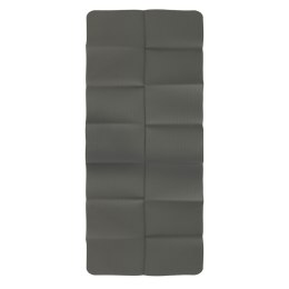 Mata fitness gimnastyczna do ćwiczeń jogi pilatesu fitness joga składana 183x61x0,4 cm szara