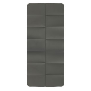 Mata fitness gimnastyczna do ćwiczeń jogi pilatesu fitness joga składana 183x61x0,4 cm szara