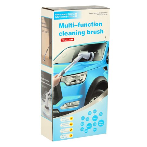 Mop obrotowy elektryczna szczotka do czyszczenia 9 głowicami szczotkującymi Mop obrotowy elektryczna szczotka do czyszczenia 9 głowicami szczotkującymi