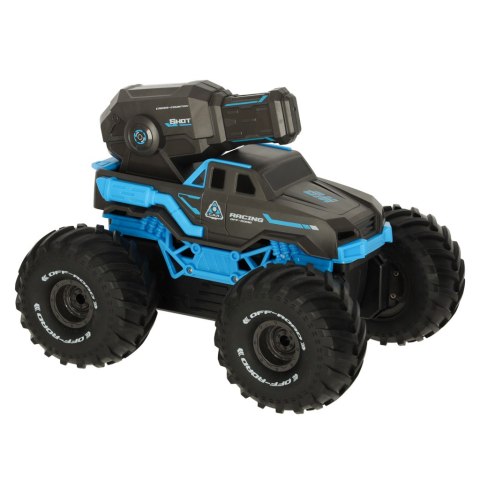 Samochód RC amfibia wodoodporny sterowany gestami ręką + 2 piloty niebieski Samochód RC amfibia wodoodporny sterowany gestami ręką + 2 piloty niebieski