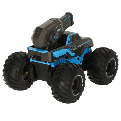 Samochód RC amfibia wodoodporny sterowany gestami ręką + 2 piloty niebieski Samochód RC amfibia wodoodporny sterowany gestami ręką + 2 piloty niebieski