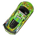 Samochód RC sportowy zdalnie sterowany na pilot auto wyścigowe drift z LED światłami zielony