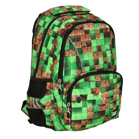 Plecak szkolny młodzieżowy St. Right Pixel Cubes Plecak szkolny młodzieżowy St. Right Pixel Cubes