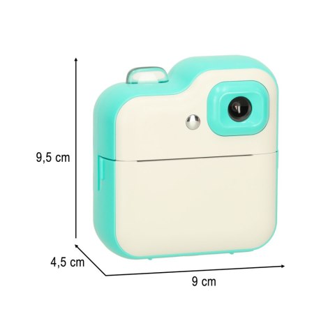 Aparat fotograficzny natychmiastowy drukarka termiczna + wkłady karta 32GB zielony Aparat fotograficzny natychmiastowy drukarka termiczna + wkłady karta 32GB zielony