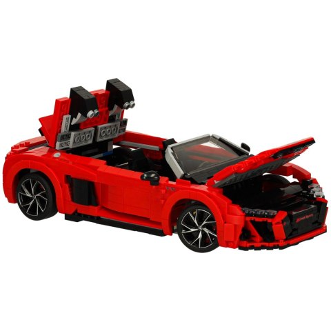 Samochód Rastar 93800 AUDI R8 Spyder 1:14 klocki 1440 el. Samochód Rastar 93800 AUDI R8 Spyder 1:14 klocki 1440 el.