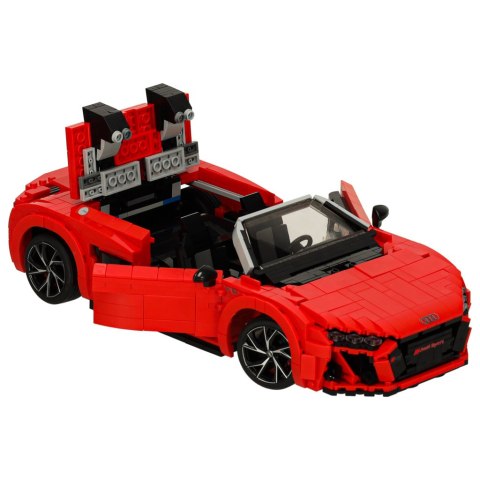 Samochód Rastar 93800 AUDI R8 Spyder 1:14 klocki 1440 el. Samochód Rastar 93800 AUDI R8 Spyder 1:14 klocki 1440 el.