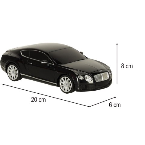 Samochód zdalnie sterowany Rastar 48600 Bentley Continental GT 1:24 czarny Samochód zdalnie sterowany Rastar 48600 Bentley Continental GT 1:24 czarny