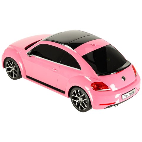 Samochód zdalnie sterowany Rastar 78000 Volkswagen Beetle 1:14 różowy Samochód zdalnie sterowany Rastar 78000 Volkswagen Beetle 1:14 różowy