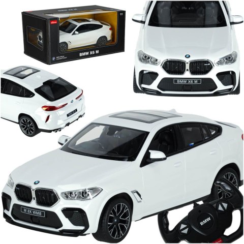 Samochód zdalnie sterowany Rastar 99200 BMW X6 M 1:14 biały Samochód zdalnie sterowany Rastar 99200 BMW X6 M 1:14 biały
