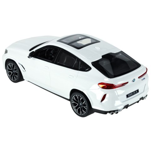 Samochód zdalnie sterowany Rastar 99200 BMW X6 M 1:14 biały Samochód zdalnie sterowany Rastar 99200 BMW X6 M 1:14 biały