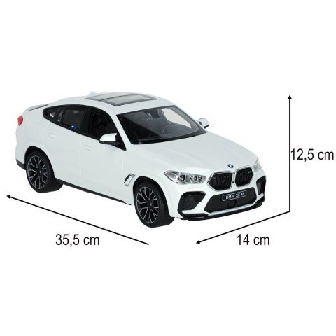 Samochód zdalnie sterowany Rastar 99200 BMW X6 M 1:14 biały Samochód zdalnie sterowany Rastar 99200 BMW X6 M 1:14 biały