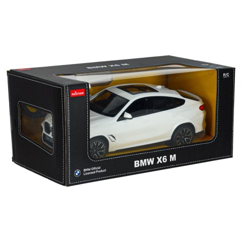 Samochód zdalnie sterowany Rastar 99200 BMW X6 M 1:14 biały Samochód zdalnie sterowany Rastar 99200 BMW X6 M 1:14 biały