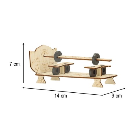 Zestaw edukacyjny do eksperymentów naukowych magnetycznych DIY 4w1 Zestaw edukacyjny do eksperymentów naukowych magnetycznych DIY 4w1