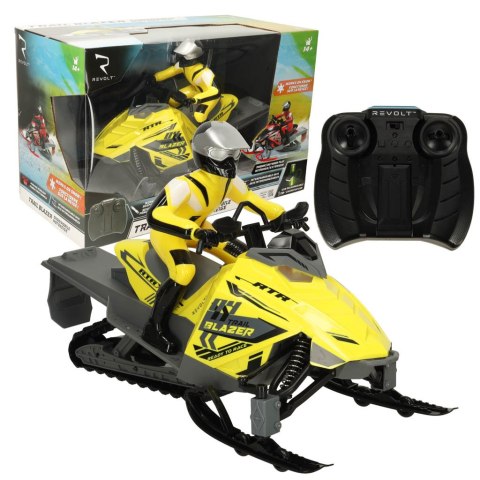 Skuter Śnieżny zdalnie sterowany RC REVOLT TG1016 Trail Blazer Snowmobile 2.4GHz Off-Road LED Realistyczna Jazda Skuter Śnieżny zdalnie sterowany RC REVOLT TG1016 Trail Blazer Snowmobile 2.4GHz Off-Road LED Realistyczna Jazda
