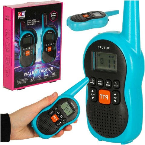Walkie Talkie krótkofalówki dla dzieci zasięg 3km zestaw 2 szt. Walkie Talkie krótkofalówki dla dzieci zasięg 3km zestaw 2 szt.