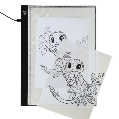 Deska kreślarska tablica tablet graficzny kalka do rysowania podświetlana LED A3 Deska kreślarska tablica tablet graficzny kalka do rysowania podświetlana LED A3