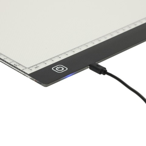 Deska kreślarska tablica tablet graficzny kalka do rysowania podświetlana LED A3 Deska kreślarska tablica tablet graficzny kalka do rysowania podświetlana LED A3