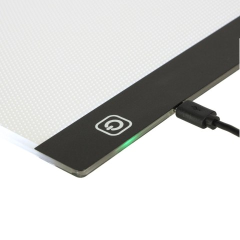 Deska kreślarska tablica tablet graficzny kalka do rysowania podświetlana LED A4 Deska kreślarska tablica tablet graficzny kalka do rysowania podświetlana LED A4