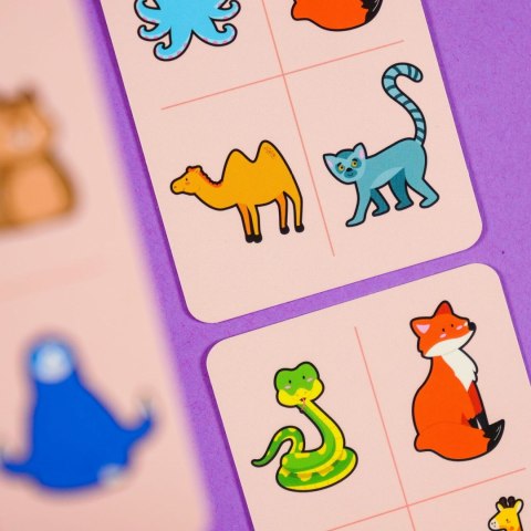 MUDUKO Gra karciana edukacyjna Touch it! Dotknij i zgadnij. Zwierzęta 5+ MUDUKO Gra karciana edukacyjna Touch it! Dotknij i zgadnij. Zwierzęta 5+