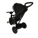 Rowerek trójkołowy TRIKE FIX Elite 2w1 rower spacerówka 6w1 czarny