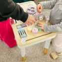 Stolik manipulacyjny LULILO montessori różowy