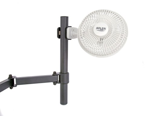 Wentylator Adler AD 7317 15 cm z klipsem podstawką Wentylator Adler AD 7317 15 cm z klipsem podstawką