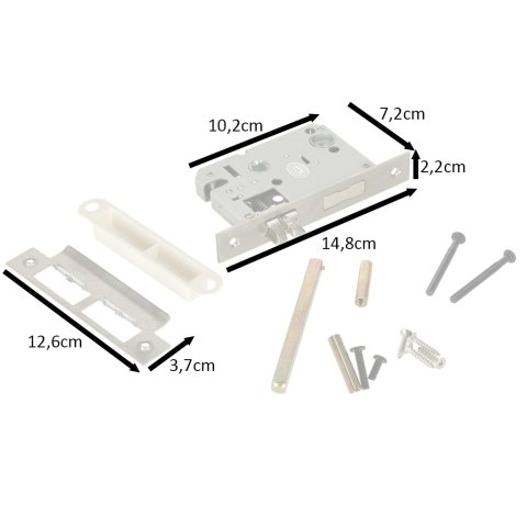 Zamek elektroniczny do drzwi SMART klamka inteligentna na kod odcisk palca bluetooth Zamek elektroniczny do drzwi SMART klamka inteligentna na kod odcisk palca bluetooth