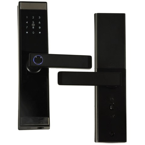 Zamek elektroniczny do drzwi SMART klamka inteligentna na kod odcisk palca bluetooth Zamek elektroniczny do drzwi SMART klamka inteligentna na kod odcisk palca bluetooth