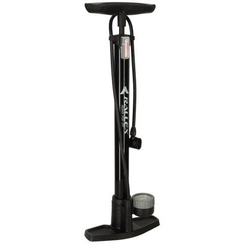 Pompka rowerowa RALLEX podłogowa nożna z manometrem 11bar Pompka rowerowa RALLEX podłogowa nożna z manometrem 11bar