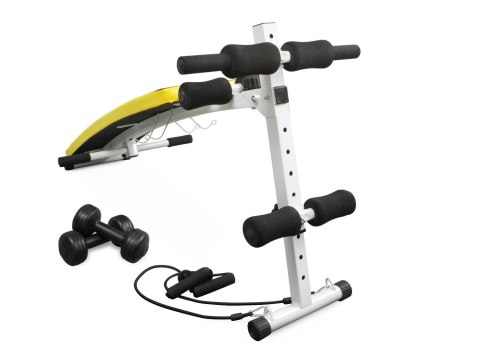 Ławeczka skośna do ćwiczeń z ekspanderami i hantlami Neo-Sport NS-07 Ławeczka skośna do ćwiczeń z ekspanderami i hantlami Neo-Sport NS-07