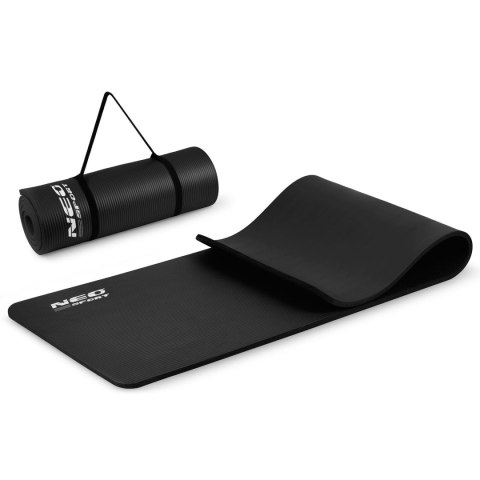 Mata do ćwiczeń gruba 183 x 60 cm Neo-Sport - 192300 czarna Mata do ćwiczeń gruba 183 x 60 cm Neo-Sport - 192300 czarna